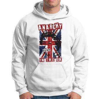 Anarchy In The Uk Union Jack T Hoodie - Thegiftio UK