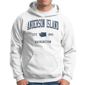 Anderson Island Wa Vintage Athletic Sports Jsn1 Hoodie - Monsterry DE