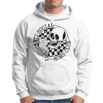 Anti Social Moms Club Antisocial Introvert Antisocial Club Hoodie - Seseable