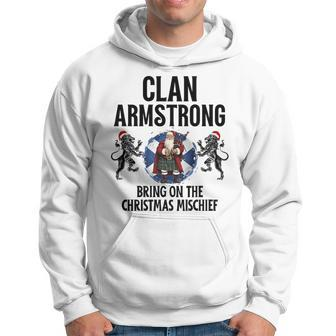 Armstrong Clan Christmas Scottish Family Name Party Hoodie - Seseable