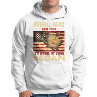 Averill Park New York Usa Flag Independence Day Hoodie - Monsterry UK
