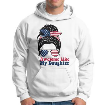 Awesome Like My Daughter Dady Father's Day Dad Hoodie - Thegiftio UK