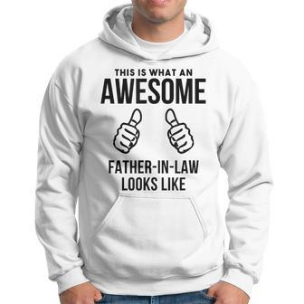 An Awesome Father-In-Law Hoodie - Thegiftio UK
