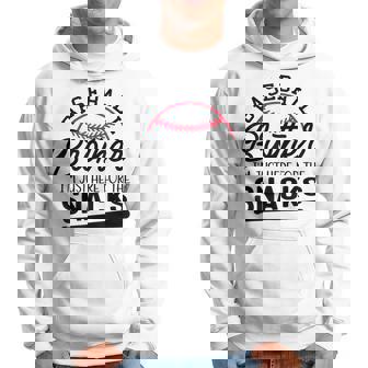 Baseball Brother I'm Just Here For The Snacks Baseball Hoodie - Monsterry