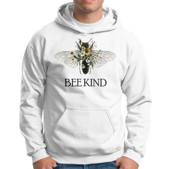 Bee Kind Help Preserve Them Save Our Bees Graphic Hoodie - Monsterry