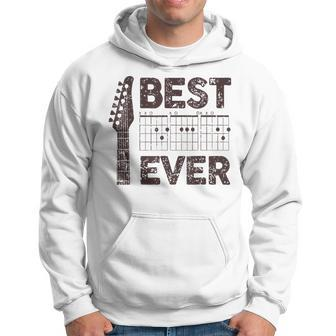 Best Guitar Dad Ever Chords Best Daddy Guitar Fathers Day Hoodie - Monsterry DE
