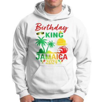 Birthday King Jamaica 2024 Jamaican Vacation Trip Men_S Hoodie - Seseable