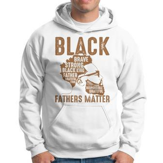 Black Fathers Matter Dope Black Dad King Fathers Day Hoodie - Seseable