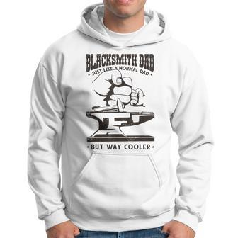 Blacksmith Dad Cool Anvil Blacksmith Father Hoodie - Monsterry UK
