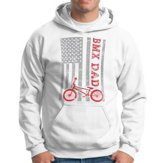 Bmx Dad Patriot Freestyle Bike Father's Day Usa Hoodie - Monsterry CA
