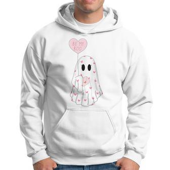 Be My Boo Ghost Happy Valentine's Day Couple Hoodie - Seseable