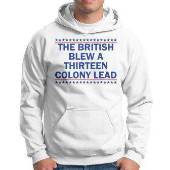 The British Blew A Thirn Colony Lead 4Th Of July Hoodie - Thegiftio UK