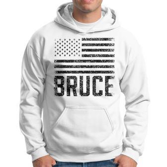 Bruce Birthday Forename Name Personalized Usa Hoodie - Thegiftio UK