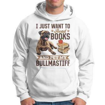 Bullmastiff Hunderasse Ich Möchte Nur Bücher Lesen Und Meine Streicheln Hoodie - Seseable