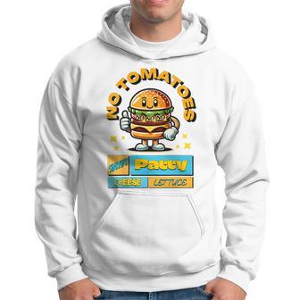 Burger-Fun- Witziger Spruch Comic-Style Hoodie - Geschenkecke