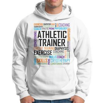 At Certified Athletic Trainer T Love Words Hoodie - Monsterry