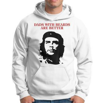 Che Guevara Dads With Beards Are Better Hoodie - Monsterry UK