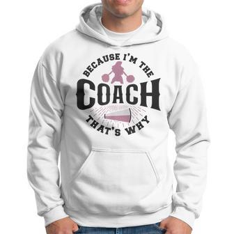 Cheerleader-Coach Anfeuern Weil Ich Der Coach Bin Deshalb Kapuzenpullover - Geschenkecke