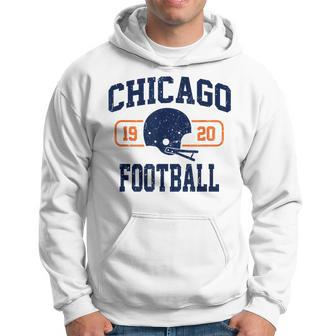 Chicago Football Athletic Vintage Sports Team Fan Hoodie - Monsterry