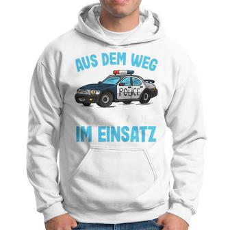 Children's Aus Dem Weg Großer Bruder Im Einsatz Boys' Police 80 Hoodie - Seseable