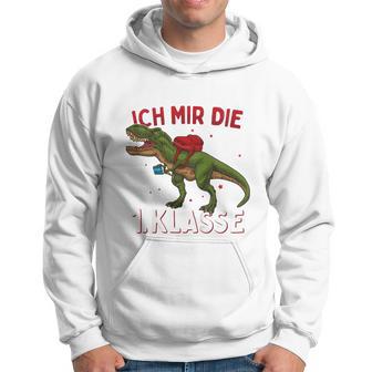 Children's First Day Of School 2023 Dinosaur Jetzt Hol Ich Mir Die 1St Class Hoodie - Seseable