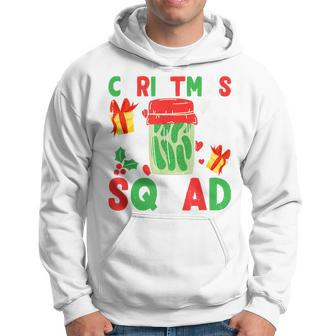 Christmas Pickle Squad Matching Group Holiday Pajama Hoodie - Monsterry DE
