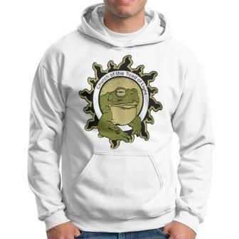 Church Of The Toad Of Light Sonoran Desert Bufo Toad Hoodie - Monsterry