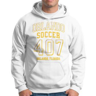 City Of Orlando Soccer Area Code 407 Collection Hoodie - Seseable