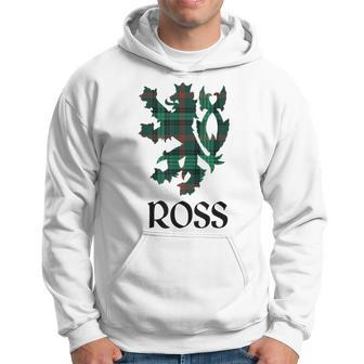 Clan Ross Tartan Scottish Family Name Scotland Pride Hoodie - Seseable