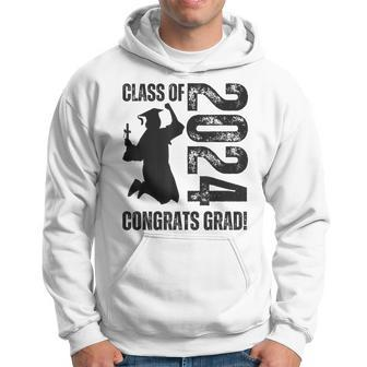 Class Of 2024 Congrats Grad 2024 Graduate Congratulations Hoodie - Monsterry CA