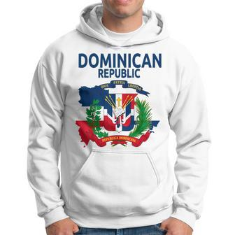 Coat Of Arms Republica Dominicana & Dominican Flag Outfit Hoodie - Seseable