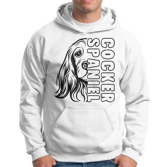 Cocker Spaniel Hund Herrchen Frauchen Hunde Hoodie - Seseable