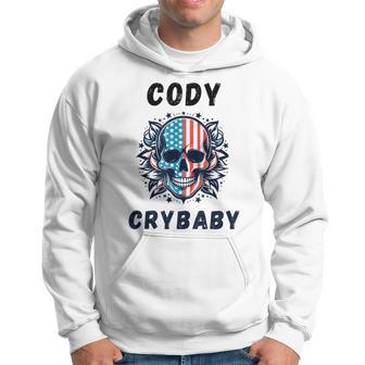 Cody Crybaby Cody Crybaby Pro Wrestling Fans Rhodes Hoodie - Thegiftio UK