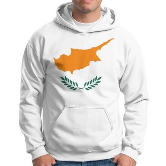 Cool Cyprus Cypriot Flag National Team Pride Print Hoodie - Thegiftio UK