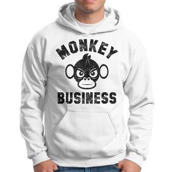 Coolest Monkey In The Jungle Business Hoodie - Monsterry