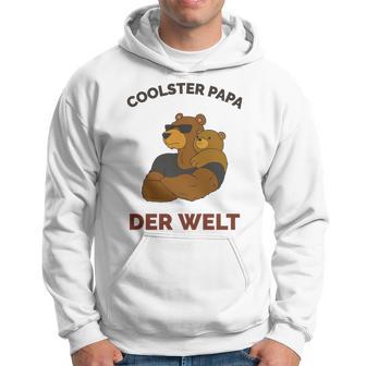 Coolster Papa Der Weltater Outfitatertag Bester Papa Kapuzenpullover - Geschenkecke