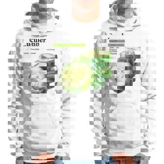 Cucumber Graphic Vegetable Food Hoodie - Thegiftio