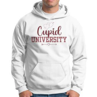 Cupid University Valentine's Day Hearts And Love Wedding Hoodie - Monsterry DE