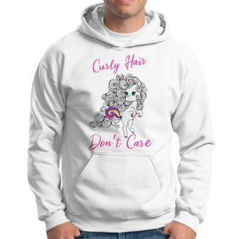 Curly Hair Don't Care Hoodie - Monsterry