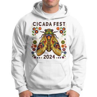 Cute Entomology Cicada Fest 2024 Broods Xix & Xiii Lover Gif Hoodie - Monsterry AU