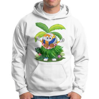 Cute Hawaiian Volleyball Ball Tropical Beach Summer Vacation Hoodie - Thegiftio UK