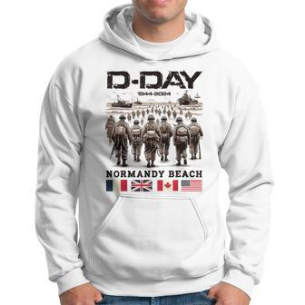 D-Day 80Th Anniversary Normandy Beach Landing History 1944 Hoodie - Monsterry CA
