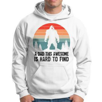 A Dad This Awesome Is Hard To Find Bigfoot Fathers Day Hoodie - Thegiftio UK