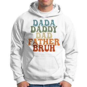 Dada Daddy Dad Father Bruh Husband Fathers Day Hoodie - Monsterry UK