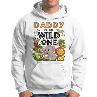 Daddy Of The Wild One Birthday 1St Safari Jungle Family Hoodie - Monsterry UK