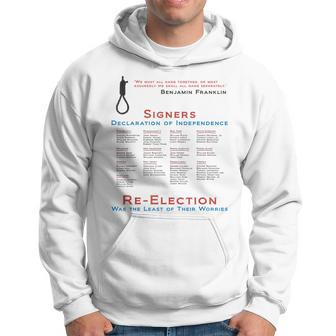 Declaration Of Independence Signers Political Hoodie - Monsterry