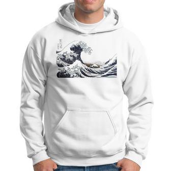 Die Große Welle Vor Kanagawa Hokusai Hoodie - Seseable