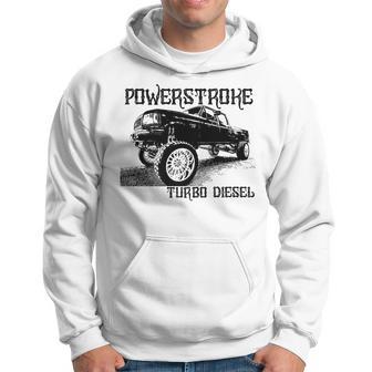 Diesel Power Stroke Coal Rolling Turbo Diesel Truck Hoodie - Monsterry