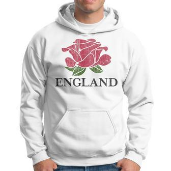 Distressed English Rugby England Rugby Football Top Hoodie - Monsterry