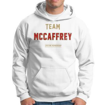 Distressed Team Mccaffrey Proud Family Surname Last Name Hoodie - Seseable